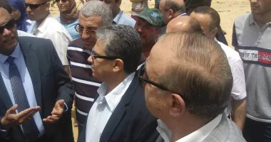 صور..وزيرا البيئة والتنمية المحلية يتفقدان مقلب أبو خريطة بعد نقله لمدينة السادات