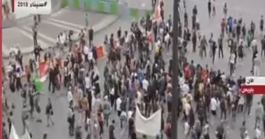 تظاهرات حاشدة فى باريس للتنديد بسياسات إيمانويل ماكرون