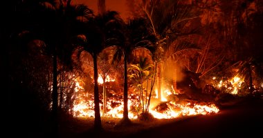 السلطات فى هاواى الأمريكية تأمر بإخلاء مناطق مهددة بحمم بركان "كيلاويا"