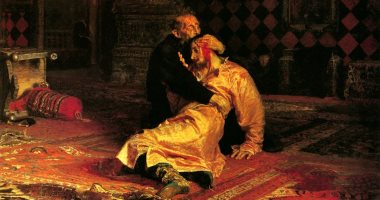 قصة لوحة.. إيفان الرهيب يقتل ابنه للفنان الروسى إيليا ريبين