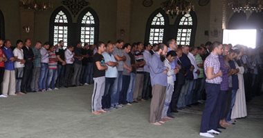 تشييع جثمان رئيس الوزراء الأسبق على لطفى من مسجد الشرطة بأكتوبر