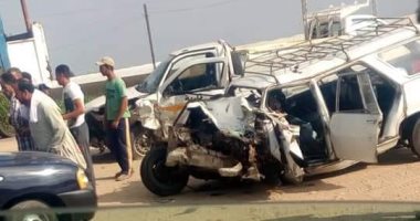 مصرع 3 أشخاص وإصابة 6 أخرين فى حادث تصادم بمدينة الصالحية بالشرقية