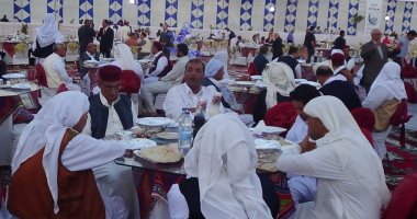 فيديو وصور.. مديرية أمن مطروح تنظم حفل إفطار للقيادات وأهالى المحافظة