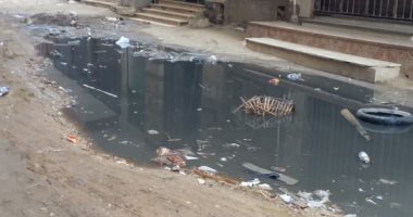 شكاوى من انتشار مياه الصرف بشوارع المطبعة فيصل فى الجيزة