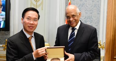 صور.. نجاحات العملية الشاملة سيناء 2018 على مائدة لقاء رئيس البرلمان بوفد فيتنامى