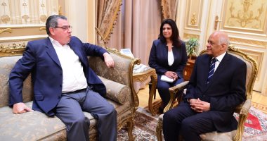 صور.. سفير أوروجواى يؤكد رغبة رئيس برلمان بلاده زيارة مصر قريباً   