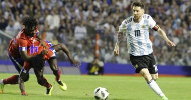 فيديو.. ميسي يتقدم للأرجنتين على حساب هايتى 1-0 فى الشوط الأول
