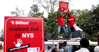 صور.. مظاهرات ضد الفساد بالعاصمة الكينية نيروبى