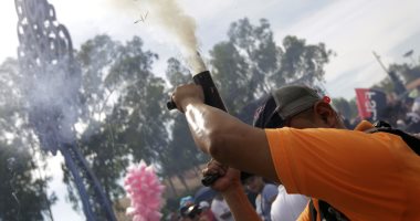 المئات من مؤيدى رئيس نيكاراجوا يتظاهرون تأييدا له بـ"قذائف هاون"