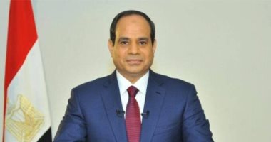الرئيس السيسي يهنئ الشعب المصرى بعيد الفطر المبارك