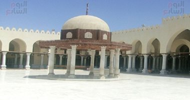 أخبار × 24 ساعة.. بث صلاة القيام اليوم من مسجد عمرو بن العاص بحضور الإمام و3 مصلين