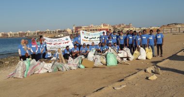 مؤسسة شباب بتحب مصر تعلن الحصاد السنوى الأول لحملة نظافة الشواطئ "كلين شورز"