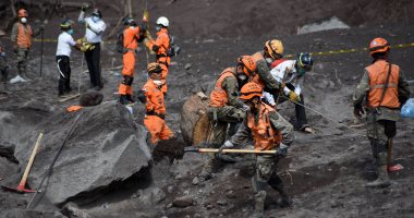 صور.. استمرار البحث عن 200 مفقود قرب موقع بركان جواتيمالا