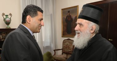 سفير مصر ببلجراد يطلع بطريرك صربيا على جهود إحياء مسار رحلة العائلة المقدسة