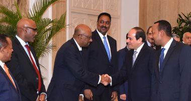 السيسي يستقبل رئيس وزراء إثيوبيا و يبحثان تطورات "سد النهضة"