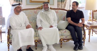 رئيس دولة الإمارات يستقبل أعضاء من أسرته بمقر إقامته فى إيفيان الفرنسية