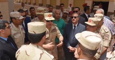 صور.. محافظ الإسكندرية وقائد المنطقة الشمالية يتفقدان مشروع بشائر الخير 2
