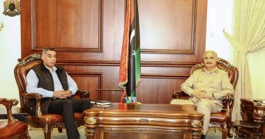 المشير خليفة حفتر يلتقى نائب رئيس المجلس الرئاسى الليبى