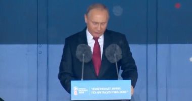 فيديو.. بوتين فى افتتاح كأس العالم: "فعلنا كل شىء لاستضافة المونديال" 