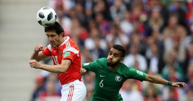 كأس العالم 2018.. جازينسكي يسجل أول أهداف روسيا فى شباك السعودية.. فيديو
