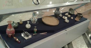 قبل عرضها لأول مرة.. شاهد مقنيات معرض "البيت الإسلامى" فى متحف السويس