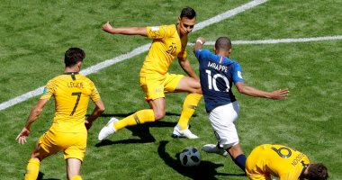 كأس العالم 2018.. 7 أرقام مميزة من مباراة فرنسا وأستراليا.. فيديو