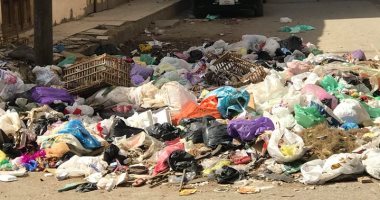 صور.. سكان شارع النجدة بدمياط يشكون من تراكم القمامة خلال إجازة عيد الفطر