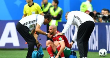الإصابة تحرم نجم المغرب من المشاركة أمام البرتغال فى كأس العالم