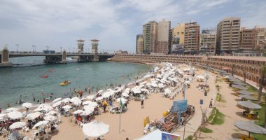 "سياحة ومصايف الإسكندرية": رفع الراية الصفراء على الشواطئ الغربية وانخفاض الإقبال