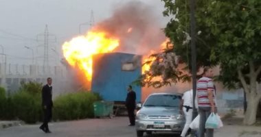 السيطرة على حريق التهم واجهة 3 منازل بقرية الجبيرات فى سوهاج