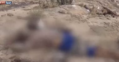 شاهد.. جثث ميلشيات الحوثيين بمحيط مطار الحديدة فى اليمن