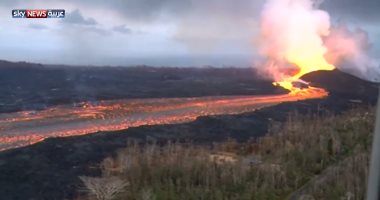 فيديو.. مشاهد مرعبة لبركان "كيلاويا" أثناء نفث حممه فى هاواى الأمريكية