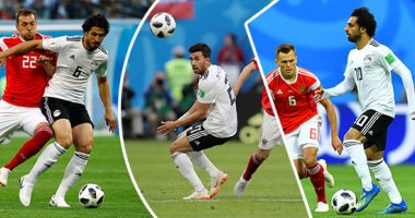 كأس العالم 2018 تعادل سلبى بين مصر وروسيا بعد مرور 15 دقيقة