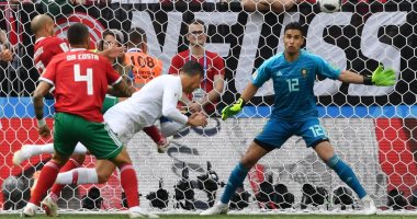 كأس العالم 2018.. رونالدو يتقدم للبرتغال بهدف أمام المغرب فى الشوط الأول 