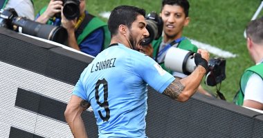 فيديو.. سواريز يحرز هدف أوروجواى الأول أمام السعودية بكأس العالم