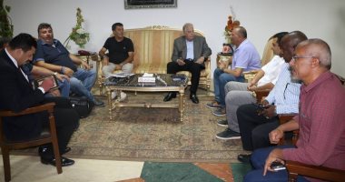 محافظ جنوب سيناء يلتقى برئيس الغرفة التجارية بروما ورجال أعمال إيطاليين