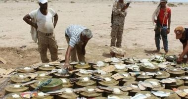 تحالف رصد انتهاك حقوق الإنسان: 200 يمنى ضحايا ألغام الحوثيين × 5 أشهر