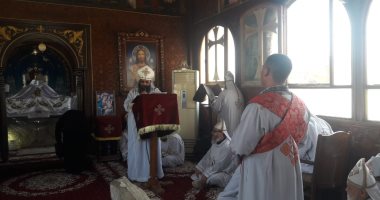 فيديو وصور.. قداس احتفالى بدير مارمينا بالإسكندرية لمرور 1700عام على تدشين أول كنيسة
