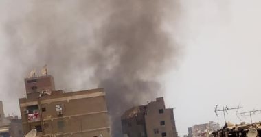 تداول صور لحريق فى مجموعة منازل بمنطقة السيدة زينب فى القاهرة