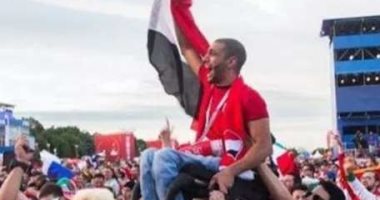 فيديو.. مشجع مصرى من ذوى الاحتياجات الخاصة يخطف الأضواء فى مونديال روسيا