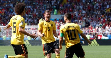 كأس العالم 2018.. بلجيكا 3 - 1 تونس فى شوط أول مثير