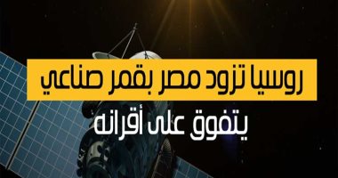 شاهد في دقيقة.. روسيا تزود مصر بقمر صناعي يتفوق على أقرانه