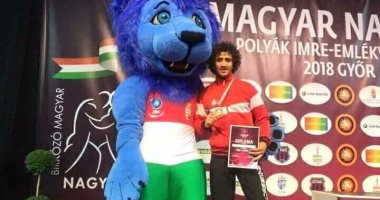 حسن حسن يحقق الميدالية الفضية ببطولة الجائزة الكبرى بالمجر