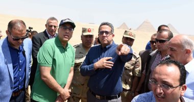 فيديو وصور.. وزير الآثار: المتحف المصرى الكبير هدية مصر للعالم وافتتاح المرحلة الأولى2019 