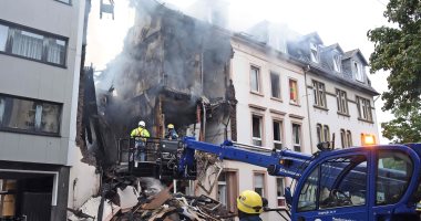 صور..إصابة 5 أشخاص فى انفجار منزل بألمانيا