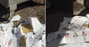 أصوات الأتراك فى الانتخابات الرئاسية ملقاة بجوار صناديق القمامة 