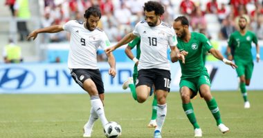 كأس العالم 2018.. تعرف على إحصائيات الشوط الأول من مباراة مصر والسعودية - صور
