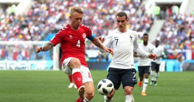 كأس العالم 2018..الدنمارك ترافق فرنسا لدور الـ 16 بعد التعادل السلبى