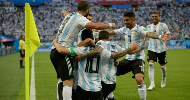 كأس العالم 2018.. فيديو وصور.. الأرجنتين تتفوق على نيجيريا بالشوط الأول بهدف ميسي