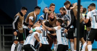 كأس العالم 2018.. فيديو وصور.. روخو يسجل هدف الأرجنتين الثانى فى نيجيريا